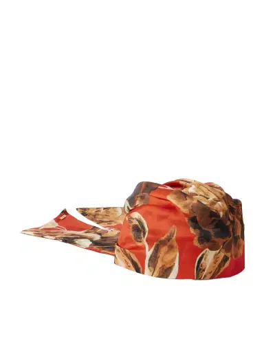 Eugenia Kim Gigi Floral-print Satin-twill Headscarf | Thumbnail 1 Eugenia Kim Gigi Floral-print Satin-twill Headscarf | Thumbnail 1
