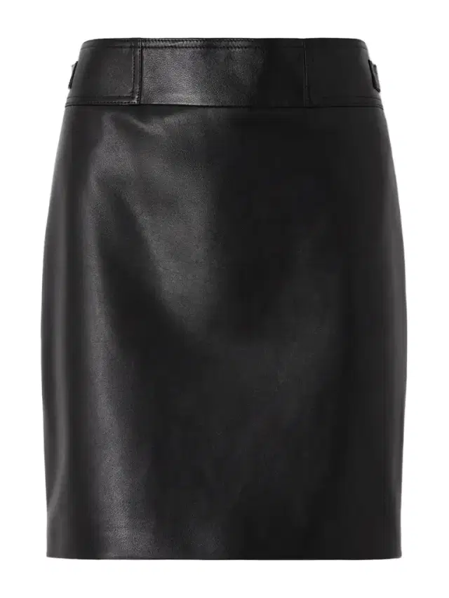 Leather Midi Skirt