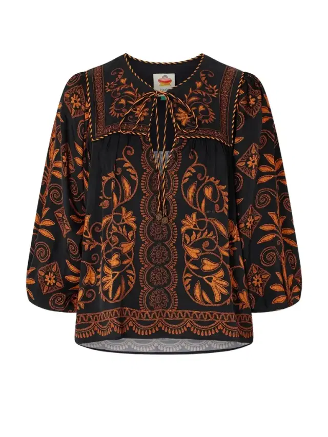 Cornely Ainika Printed Voile Blouse