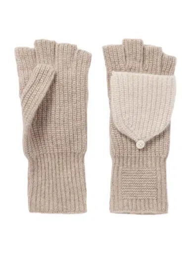 Guest In Residence The Mitts Ribbed Cashmere Gloves | Thumbnail 1