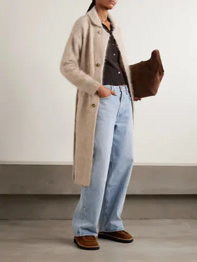 Guest In Residence Grizzly Belted Brushed-cashmere Coat | Thumbnail 2