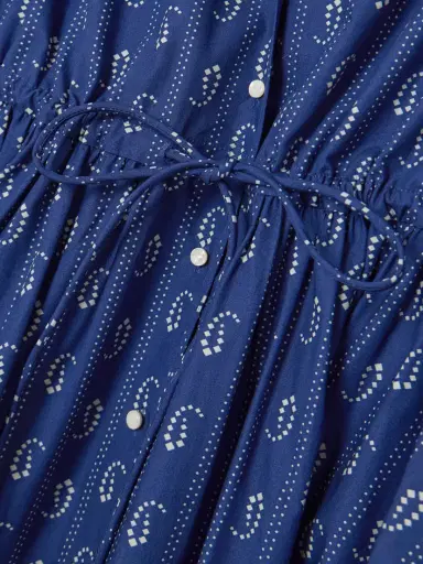 Tory Burch Printed Cotton Midi Shirt Dress | Thumbnail 4 Tory Burch Printed Cotton Midi Shirt Dress | Thumbnail 4