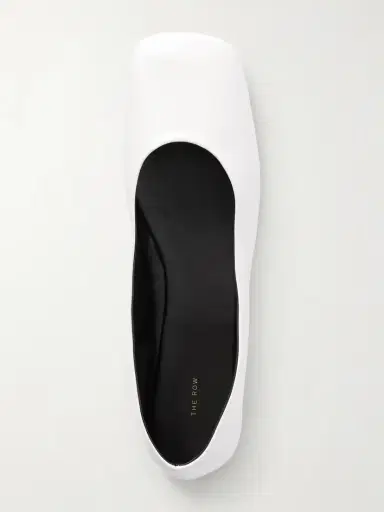 The Row Leather Ballet Flats | Thumbnail 6