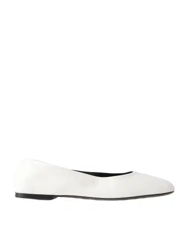 The Row Leather Ballet Flats | Thumbnail 1