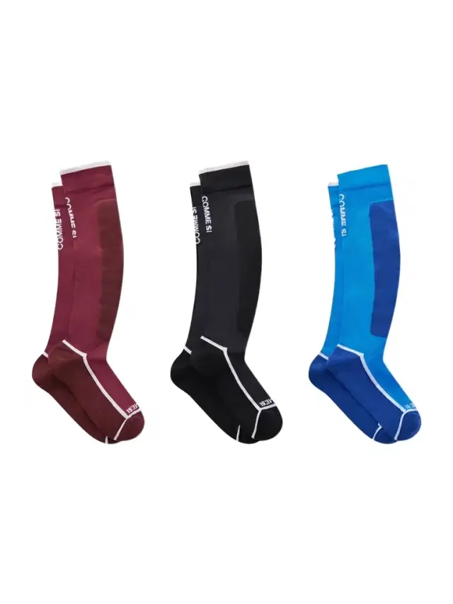 Set Of Three Wool-blend Ski Socks - EU 39/42