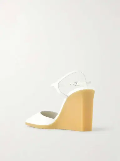 Alaïa Patent-leather Wedge Pumps | Thumbnail 3 Alaïa Patent-leather Wedge Pumps | Thumbnail 3