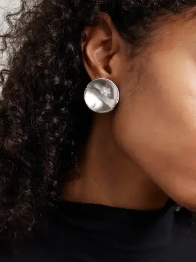 Alaïa Sphere Silver-tone Crystal Earrings | Thumbnail 2 Alaïa Sphere Silver-tone Crystal Earrings | Thumbnail 2