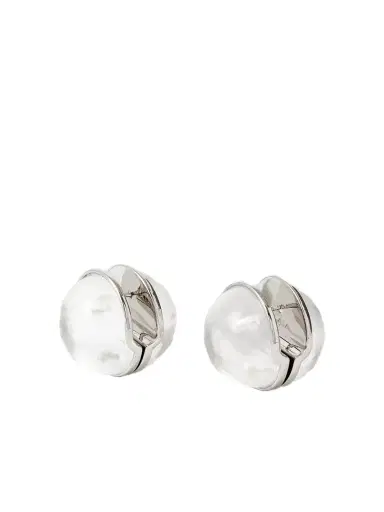 Alaïa Sphere Silver-tone Crystal Earrings | Thumbnail 1 Alaïa Sphere Silver-tone Crystal Earrings | Thumbnail 1