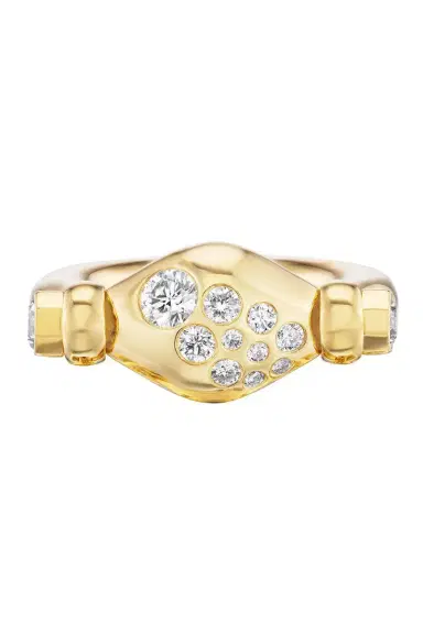 Uniform Object Diamond Machina Swivel Ring | Thumbnail 1