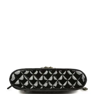 Chanel Chanel Top Handle Shopping Bag Black Patent Leather Gold Hardware | Thumbnail 6 Chanel Chanel Top Handle Shopping Bag Black Patent Leather Gold Hardware | Thumbnail 6
