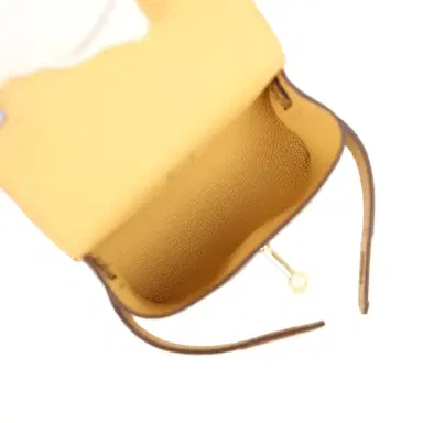 HERMÈS Hermes Kelly Festival Bag Charm Dore Chevre Chamkilight Permabrass Hardware | Thumbnail 8 HERMÈS Hermes Kelly Festival Bag Charm Dore Chevre Chamkilight Permabrass Hardware | Thumbnail 8