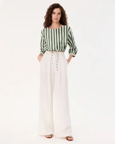 Emporio Sirenuse New Jinny Top in Ikat Stripes | Thumbnail 10
