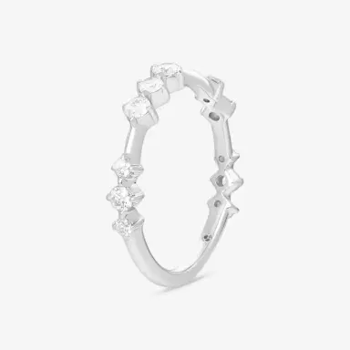 Hearts On Fire Hearts On Fire Love Code 18K White Gold Band Ring Sz. 6.5 by The Solist | Thumbnail 2