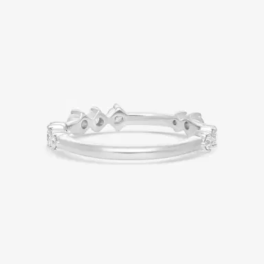 Hearts On Fire Hearts On Fire Love Code 18K White Gold Band Ring Sz. 6.5 by The Solist | Thumbnail 3