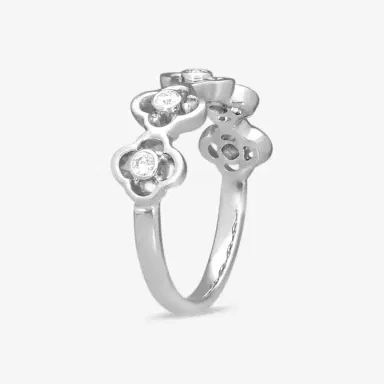 Hearts On Fire Hearts On Fire Signature 18K White Gold Diamond Ring Sz. 6.5 by The Solist | Thumbnail 2