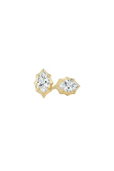 Jade Trau Maverick Marquise Shaped Stud Earrings | Thumbnail 1