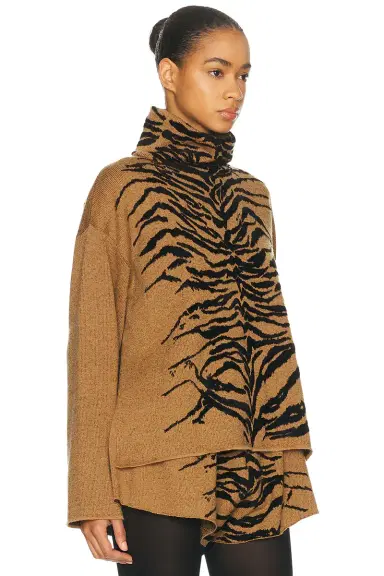 Alaïa ALAΪA Tiger Sweater | Thumbnail 2 Alaïa ALAΪA Tiger Sweater | Thumbnail 2