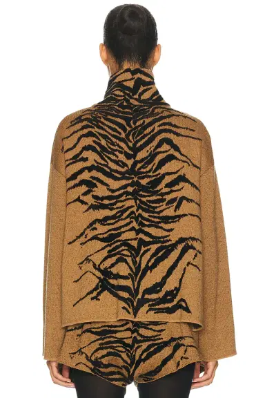 Alaïa ALAΪA Tiger Sweater | Thumbnail 3 Alaïa ALAΪA Tiger Sweater | Thumbnail 3