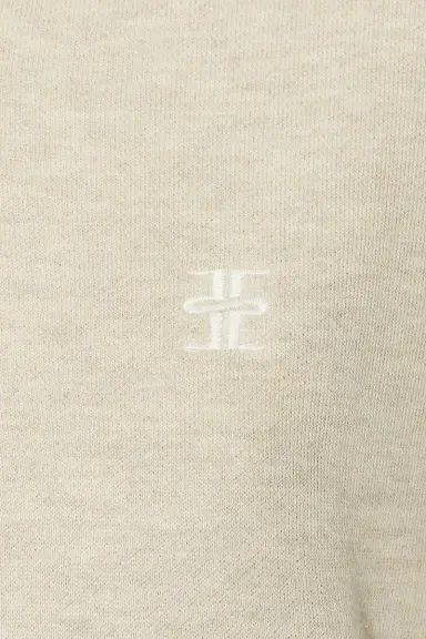 ÉTERNE Cropped V-Neck Sweatshirt | Thumbnail 5 ÉTERNE Cropped V-Neck Sweatshirt | Thumbnail 5