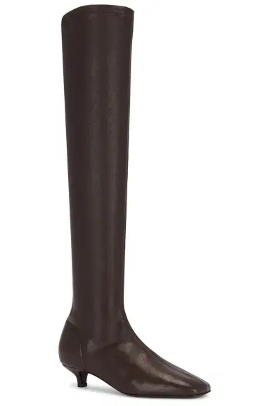 TOTEME Day Nappa Knee High Boots | Thumbnail 2