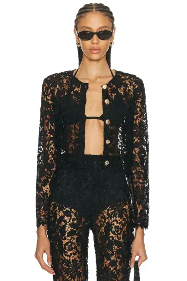La Porte Coco Lace Cardigan | Thumbnail 1 La Porte Coco Lace Cardigan | Thumbnail 1