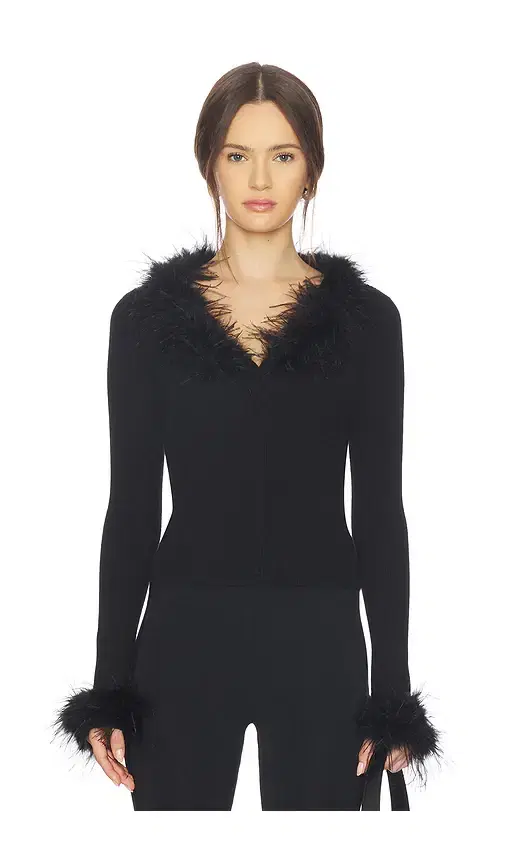 Lela Feather Cardigan