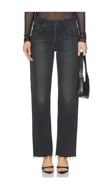 Moussy Vintage Glencoe Straight Low Jeans | Thumbnail 1