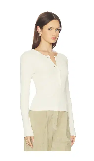 Citizens of Humanity Varra Henley Top | Thumbnail 2 Citizens of Humanity Varra Henley Top | Thumbnail 2