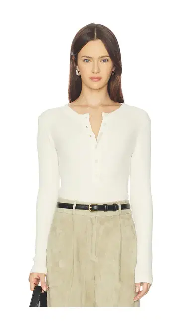 Citizens of Humanity Varra Henley Top | Thumbnail 1 Citizens of Humanity Varra Henley Top | Thumbnail 1
