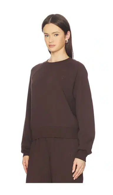 ÉTERNE Shrunken Raglan Sweatshirt | Thumbnail 2