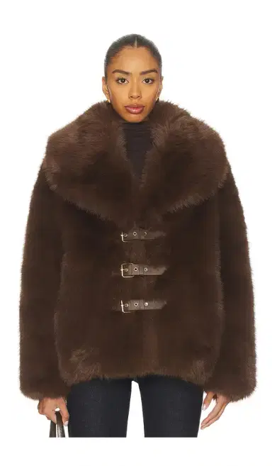 Nonchalant Label Oslo Faux Fur Jacket | Thumbnail 2