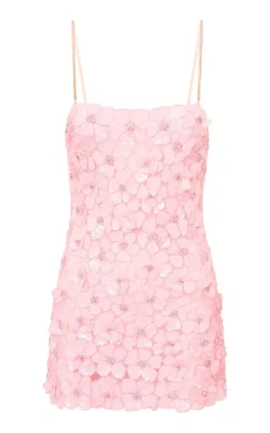 LoveShackFancy Aleria Sequined Mini Dress | Thumbnail 2