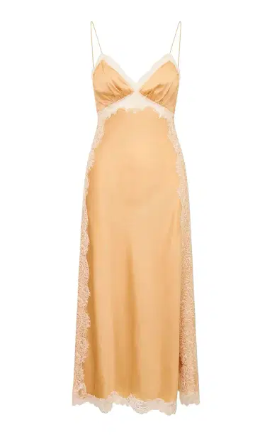 LoveShackFancy Shia Silk Blend Maxi Dress | Thumbnail 1