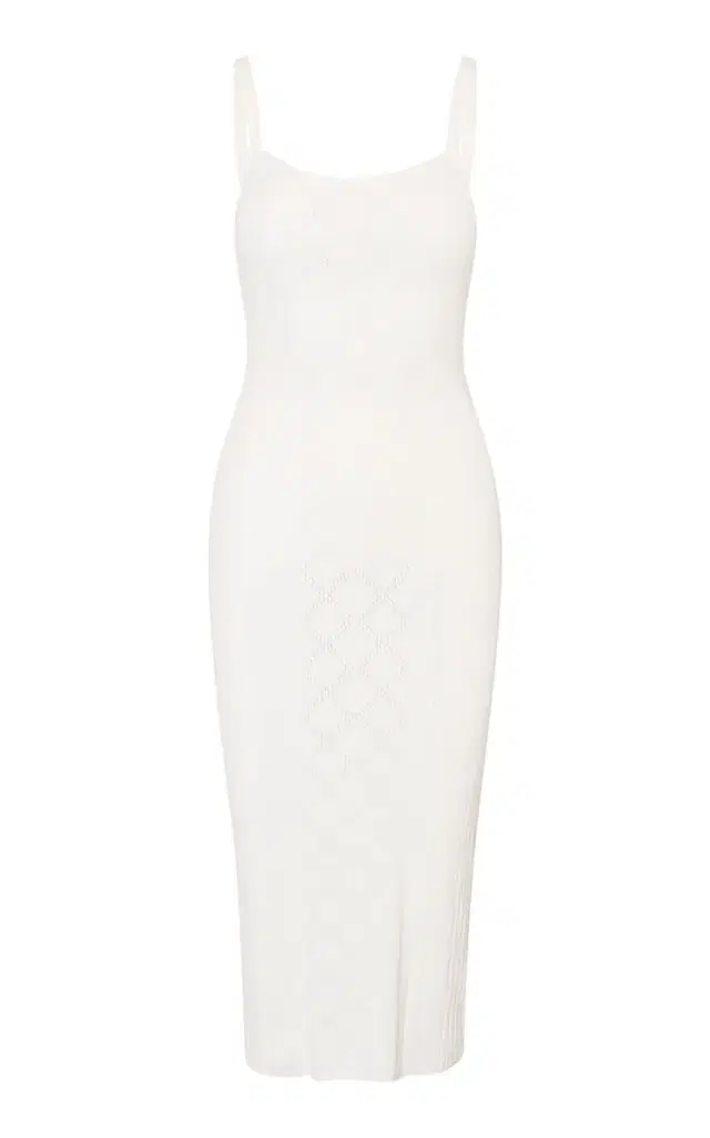 LoveShackFancy Opalina Cotton Pointelle Dress