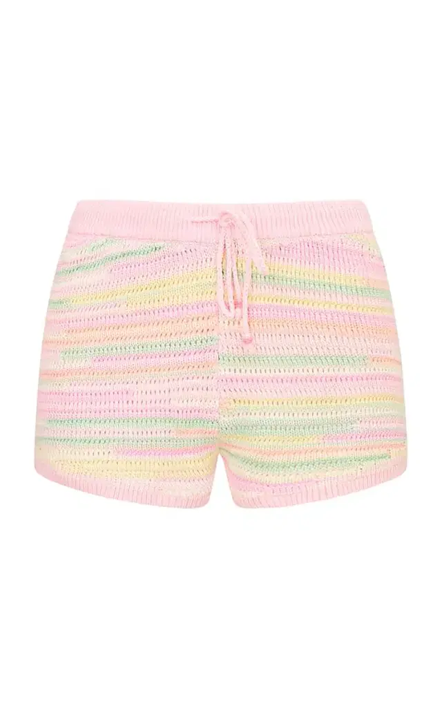 LoveShackFancy Windly Cotton Knit Shorts