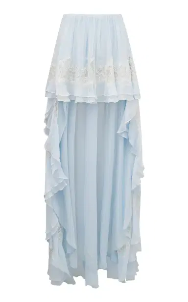 LoveShackFancy Jolina Chiffon Skirt | Thumbnail 1