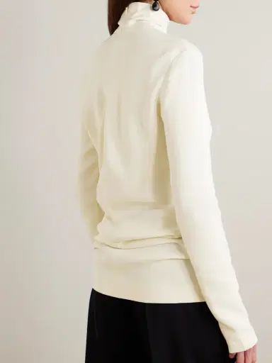 TOTEME Knitted Turtleneck Sweater | Thumbnail 3 TOTEME Knitted Turtleneck Sweater | Thumbnail 3