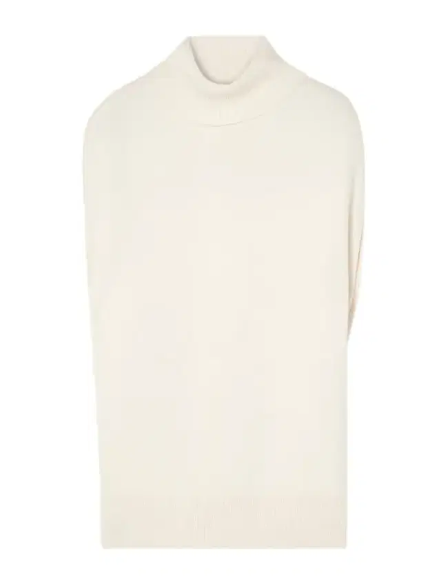 Oversized Knitted Wool Turtleneck Tank