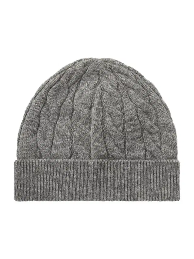Loro Piana Cedar Cable-knit Cashmere Beanie