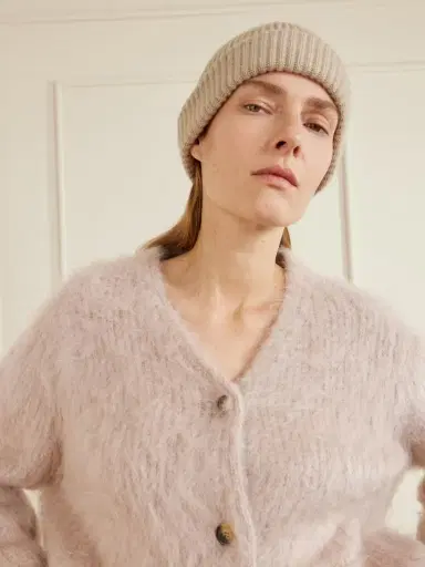 Loro Piana Juniper Ribbed Cashmere Beanie | Thumbnail 2