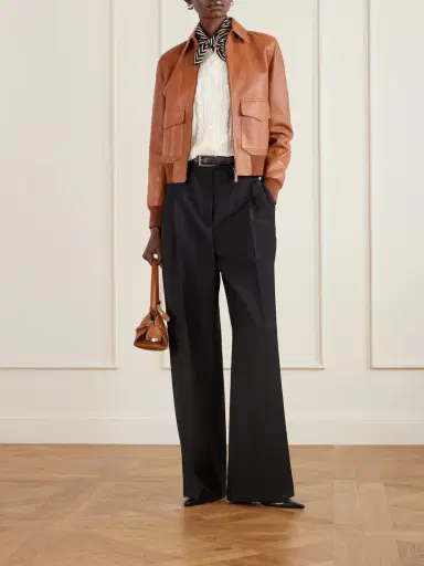 Ralph Lauren Collection The Ralph Buckled Leather Shoulder Bag | Thumbnail 2
