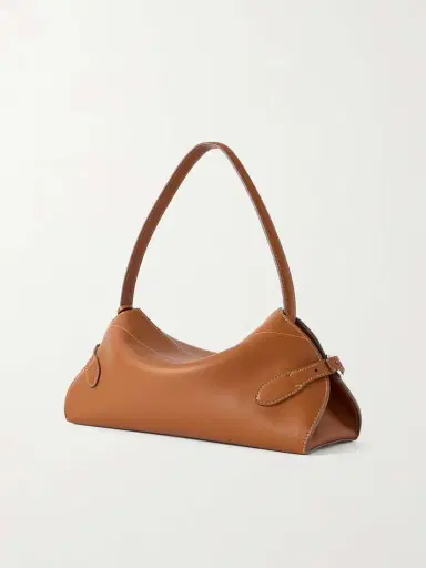Ralph Lauren Collection The Ralph Buckled Leather Shoulder Bag | Thumbnail 4