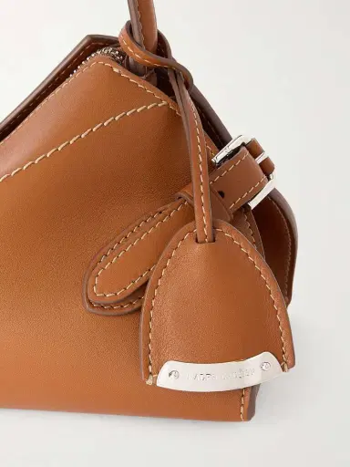 Ralph Lauren Collection The Ralph Buckled Leather Shoulder Bag | Thumbnail 5