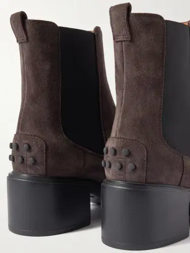 Tod's Suede Chelsea Boots | Thumbnail 4 Tod's Suede Chelsea Boots | Thumbnail 4