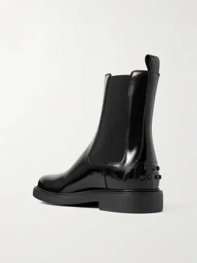 Tod's Glossed-leather Chelsea Boots | Thumbnail 3 Tod's Glossed-leather Chelsea Boots | Thumbnail 3