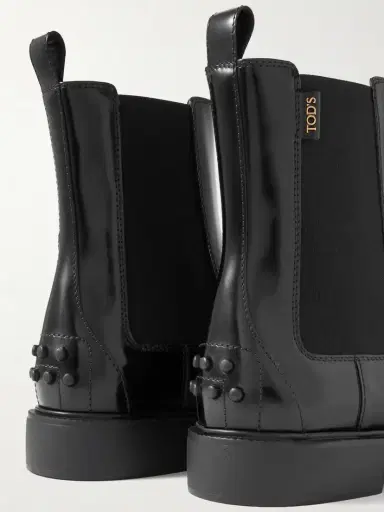 Tod's Glossed-leather Chelsea Boots | Thumbnail 4 Tod's Glossed-leather Chelsea Boots | Thumbnail 4