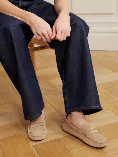 Tod's Gommino Suede Loafers | Thumbnail 2 Tod's Gommino Suede Loafers | Thumbnail 2