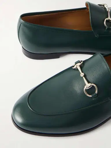 Gucci Jordaan Horsebit-detailed Leather Loafers | Thumbnail 5 Gucci Jordaan Horsebit-detailed Leather Loafers | Thumbnail 5