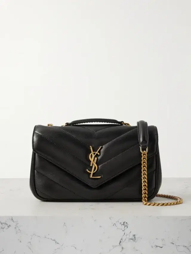 Loulou Small Matelassé Leather Shoulder Bag