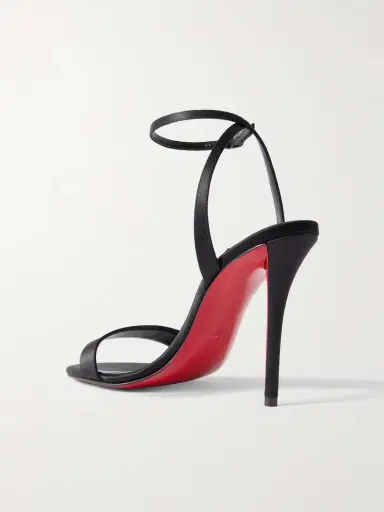 Christian Louboutin Miss Z 100 Satin Sandals | Thumbnail 3 Christian Louboutin Miss Z 100 Satin Sandals | Thumbnail 3